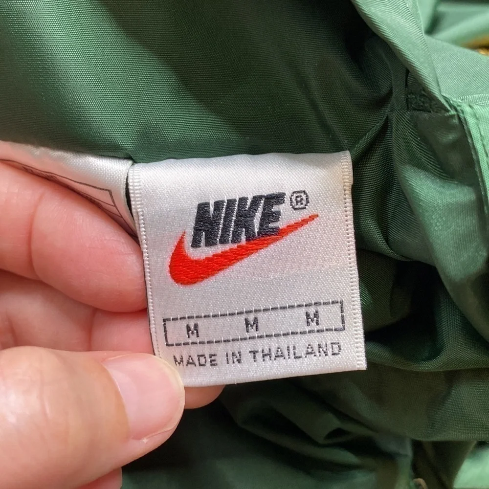 Vintage Nike Reversible Green Bay Packers Pullover Jacket Size Medium
